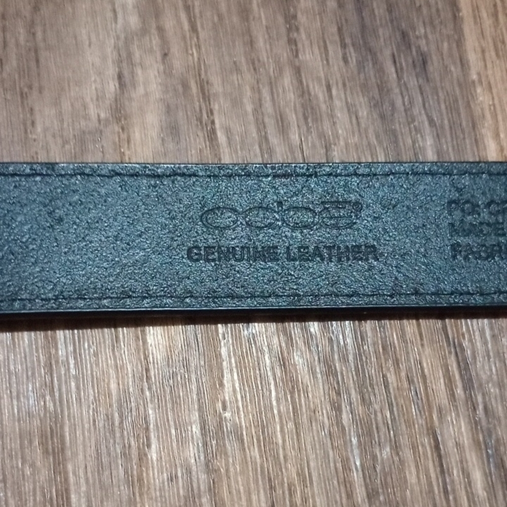 Oobe Dark Leather Mens Timeless Belt Genuine Leather Office Wear Casual Wear